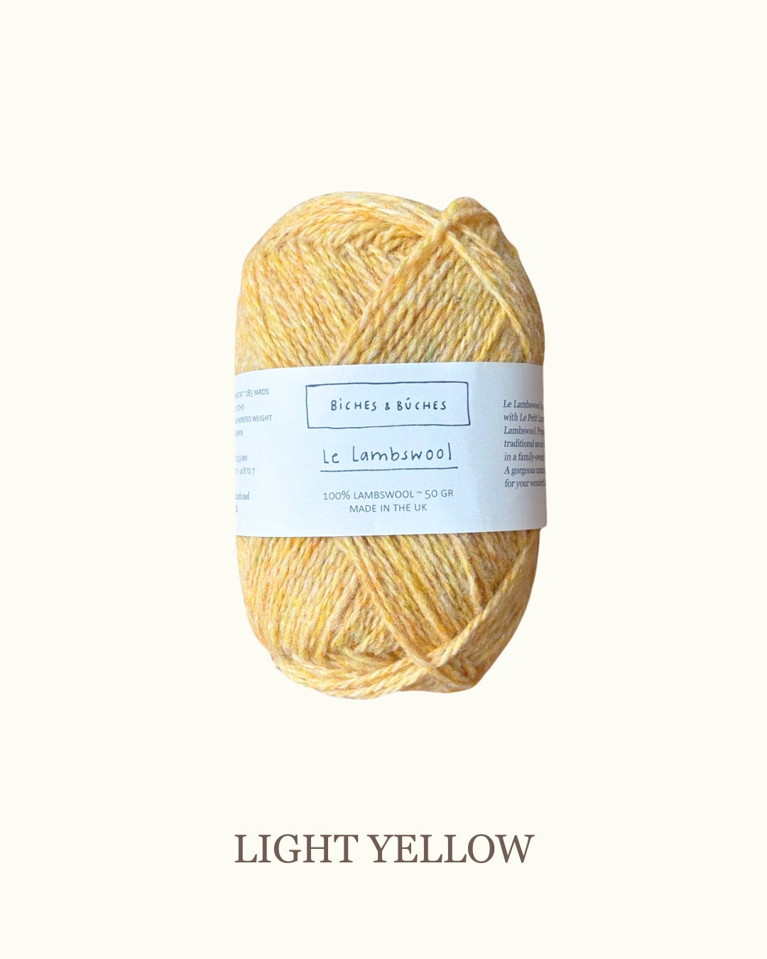 NEW - Light Yellow