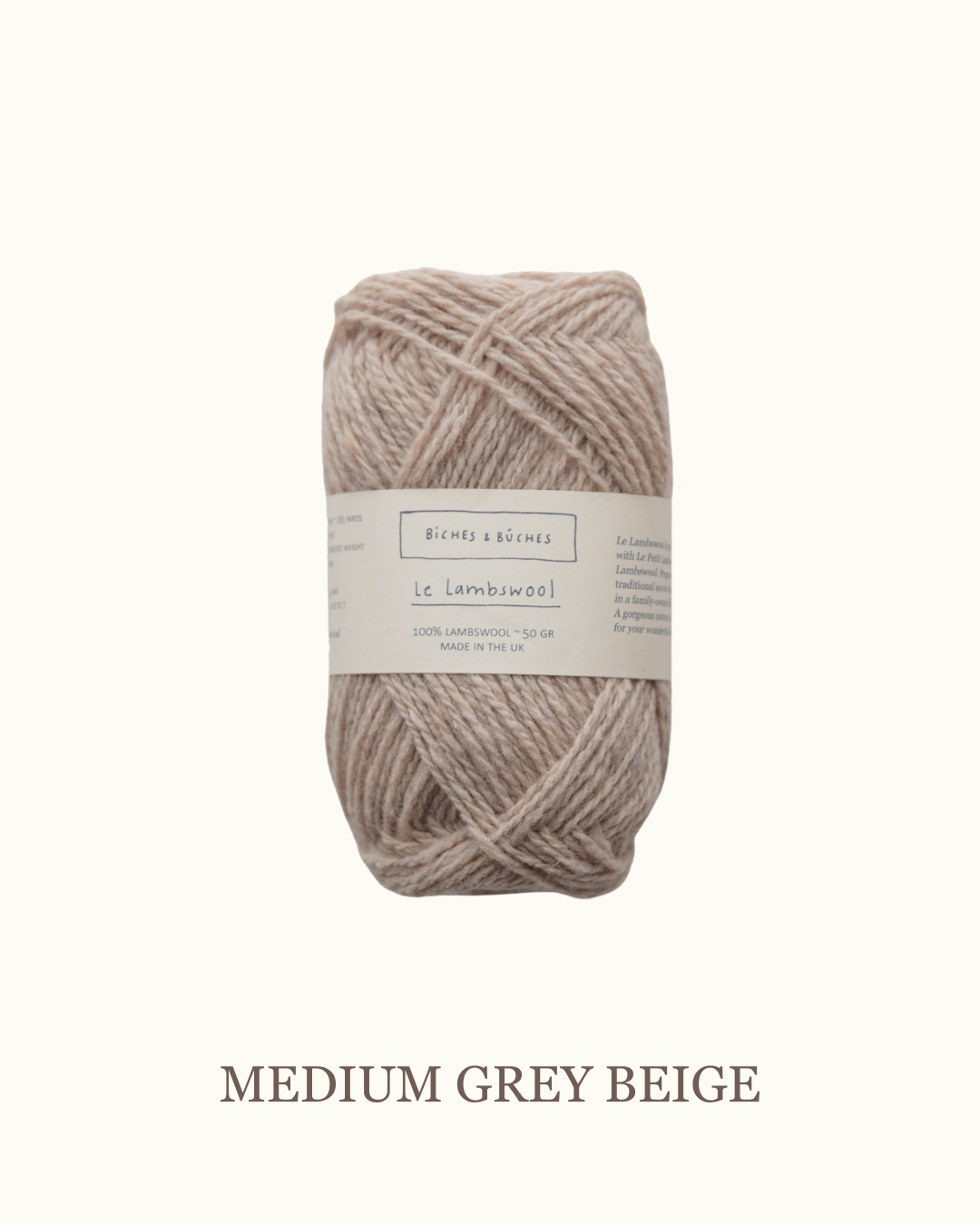 NEW - Medium Grey Beige